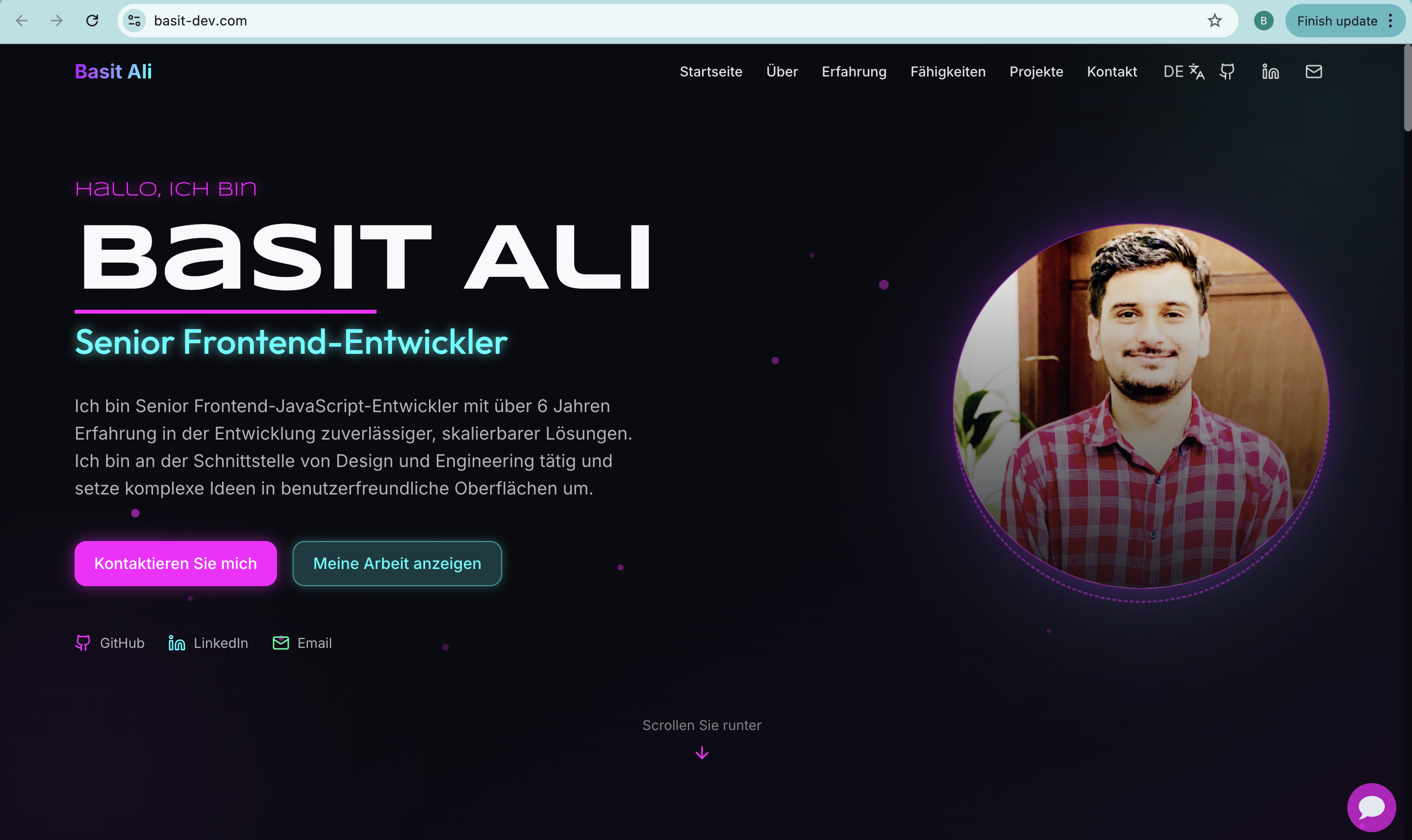 Basit Ali | Senior Engineer, Full Stack